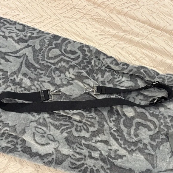 Michael Kors Black Adjustable purse Strap with Silver tone Hardware. Never used. - Picture 3 of 3